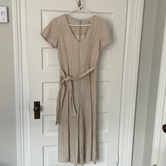 Beige romper from Nordstrom (Contemporaine) size 0 - Picture 1 of 4